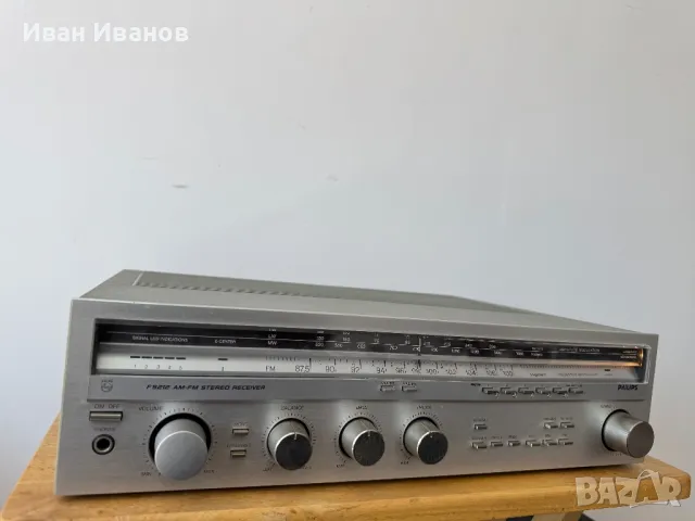 Винтидж Стерео Ресийвър Philips - F5212 Stereo FM Receiver, снимка 5 - Ресийвъри, усилватели, смесителни пултове - 50154161