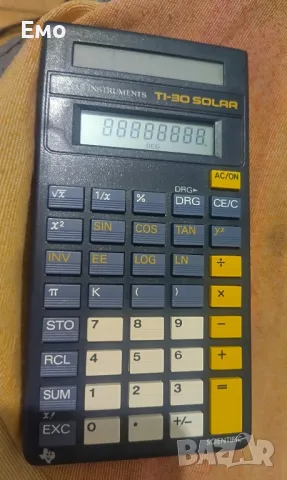 Научен калкулатор Texas Instruments TI-30 Solar, снимка 1 - Друга електроника - 47241056