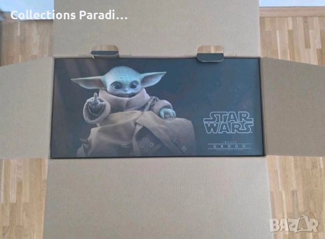 Hot Toys Star Wars Grogu life size фигура статуя колекции, снимка 2 - Колекции - 54163437