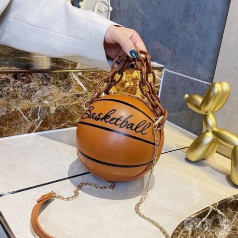 Малка чантичка Brown Basketball, снимка 4 - Чанти - 45350002