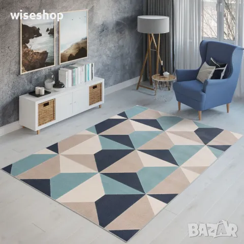 Килим с модерен дизайн, наличен в два размера – стил и уют за дома, снимка 1