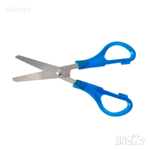 6013 Детска ножица Fiorello Neon,13 см, заоблен връх, снимка 2 - Ученически пособия, канцеларски материали - 51081618