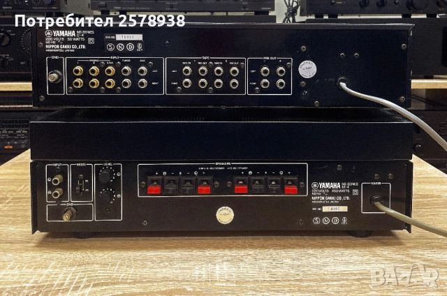 YAMAHA STEREO AMPLIFER M-4 + STEREO CONTROL AMPLIFER C-4 !, снимка 10 - Аудиосистеми - 53598569
