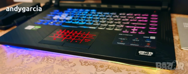 ASUS ROG STRIX G15/ NVidia GTX 1660ti 6GB/Core i7-10750H/16GB RAM/512G SSD/15.6 144Hz FHD IPS, снимка 13 - Лаптопи за игри - 54018660