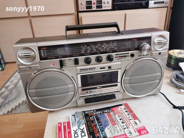SHARP-ИДЕАЛЕН-ВНОС SWISS 0404261705LCHERY1, снимка 2 - Радиокасетофони, транзистори - 54090790