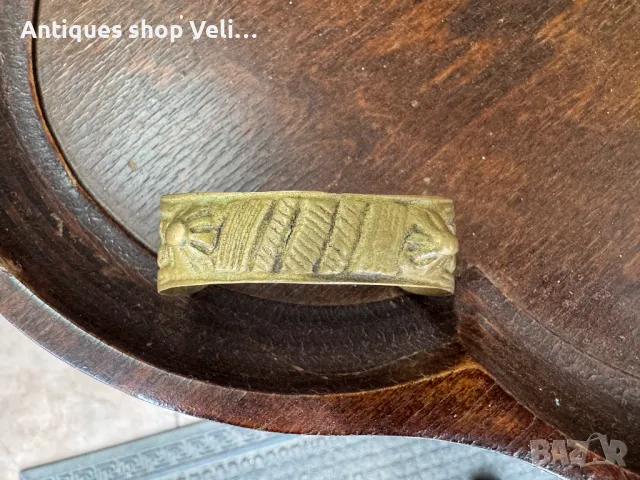 Гривна рогатка №6685 , снимка 3 - Антикварни и старинни предмети - 49675226