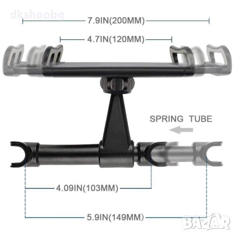 3276 Стойка за таблет и телефон за облегалка за кола, снимка 5 - Аксесоари и консумативи - 45701334