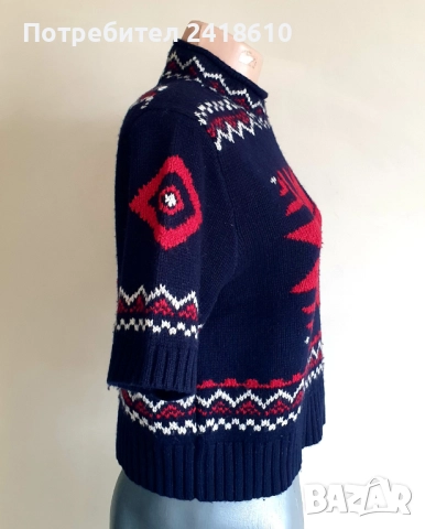 POLO Ralph Lauren Wool   Knit Womens Size L /XL НОВО! ОРИГИНАЛ! Дамски Пуловер !, снимка 16 - Блузи с дълъг ръкав и пуловери - 52638080