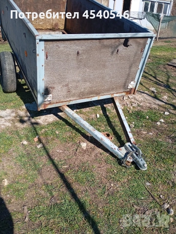 Голямо ремарке за малък трактор, снимка 3 - Селскостопанска техника - 53778395