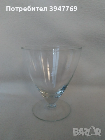 стъклени чаши от 60-те години, снимка 2 - Чаши - 52751537