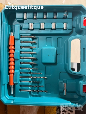 Комплект бормашина с двойна батерия и безчетков мотор за точност и мощност във всеки детайл, снимка 4 - Бормашини - 52284234