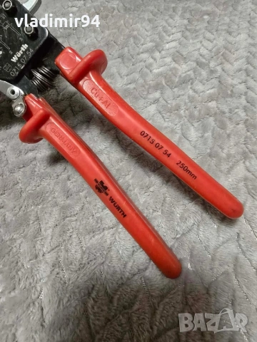 Wurth клещи за рязане на кабели, снимка 2 - Други инструменти - 53761671