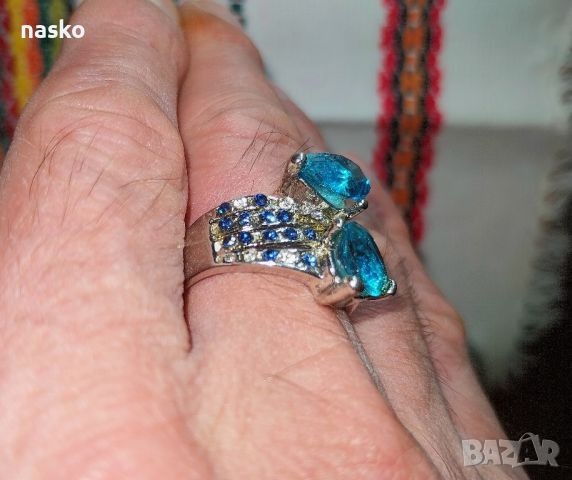 Дамски бароков пръстен, снимка 7 - Антикварни и старинни предмети - 46444285