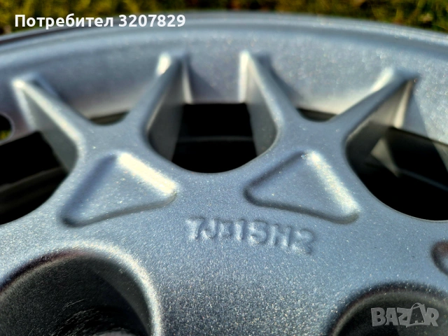 Комплект джанти BBS RN012 15цола 4x100 7J ET35, снимка 7 - Гуми и джанти - 53763113
