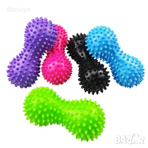 5868 Масажна гиричка с бодлички за самомасаж, 15 см, снимка 6 - Други - 50020605