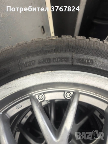 Джанти за мерцедес със зимни гуми, снимка 3 - Гуми и джанти - 53854279