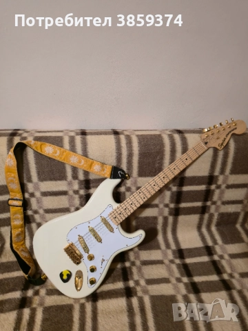 Електрическа китара Custom Squier Affinity Stratocaster, снимка 16 - Китари - 52202893