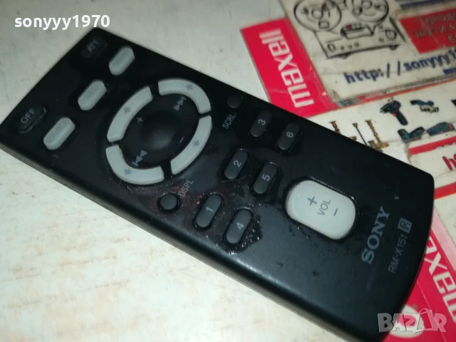 SONY RM-X151 REMOTE CONTROL 0807250853, снимка 5 - Други - 50945698