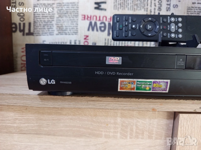 "LG" RH4820B HDD/DVD Recorder, снимка 3 - Плейъри, домашно кино, прожектори - 53824348