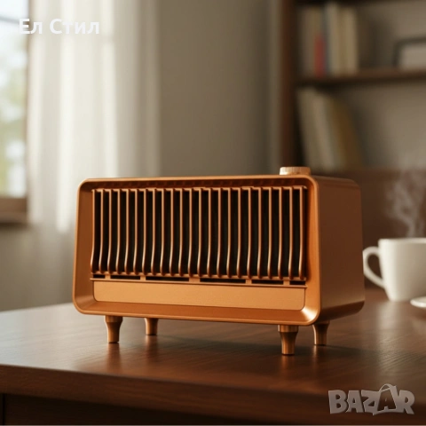 Bluetooth радио колонка AS25, 2x5W, 1800mAh – мощен звук и винтидж дизайн, снимка 4 - Bluetooth тонколони - 53565409