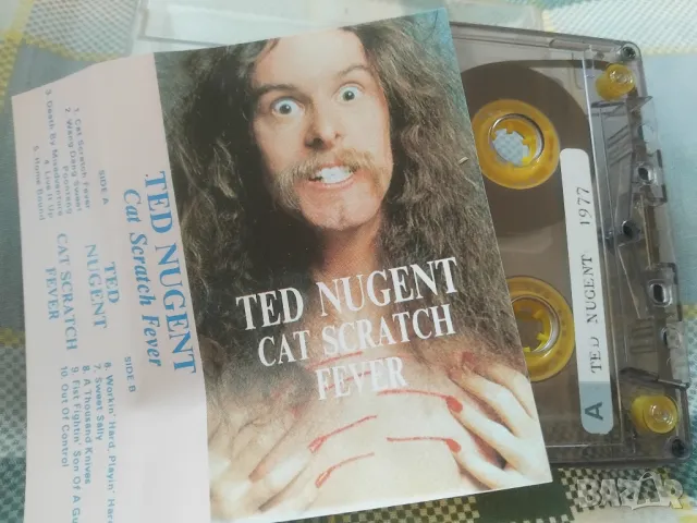 Ted Nugent - Cat Scratch Fever - аудио касета музика, снимка 1 - Аудио касети - 48838159