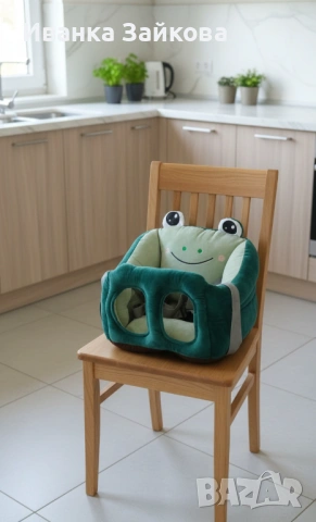 Бебешки фотьойл с колани за стол 