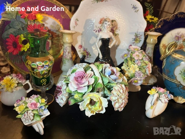 Royal Doulton England 1966 цветна кошница порцелан Bone China, снимка 5 - Колекции - 54026187