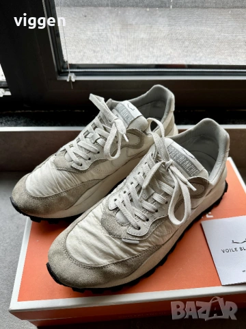 VOILE BLANCHE италиански бели маратонки от висок клас. Размер 42, снимка 7 - Маратонки - 53932897