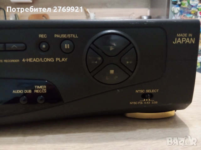 Видео Panasonic 4 Head с дистанционно , снимка 4 - Плейъри, домашно кино, прожектори - 52096960
