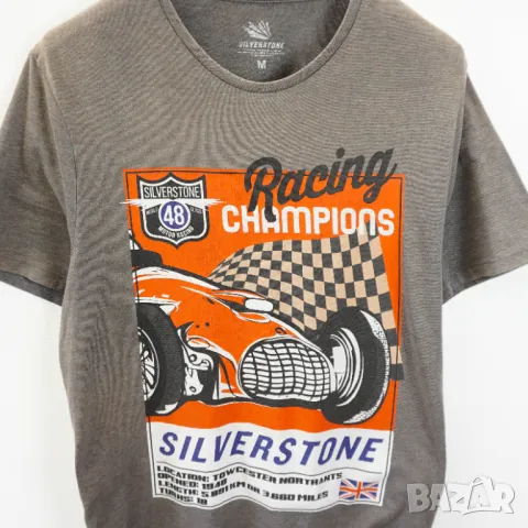 Silverstone Racing Graphic Tee - тениска с графика - M, снимка 2 - Тениски - 47282454