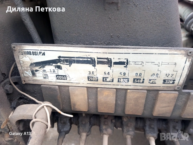 Камион с кран , снимка 3 - Камиони - 53674364