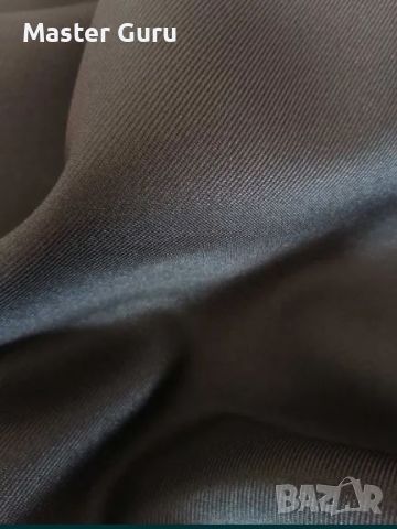 Черен Плат за костюм, права пола и панталон- 5,80м.