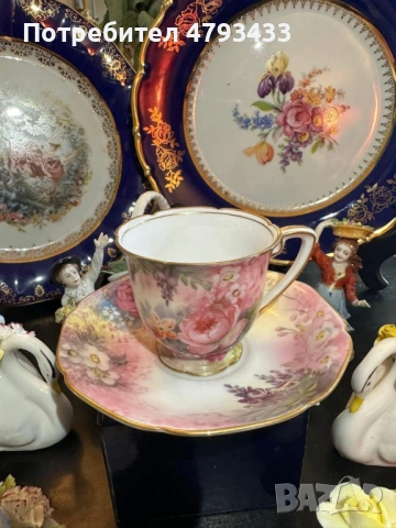 Ръчно нарисуван сет от японски порцелан, снимка 8 - Декорация за дома - 54164960