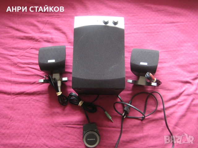 Продавам pleomax 2-1Ch multimedia speaker sistem