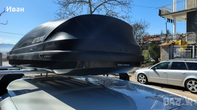 Автобокс 440 л, Thule, куфар за таван, ауто бокс, снимка 6 - Аксесоари и консумативи - 53733336