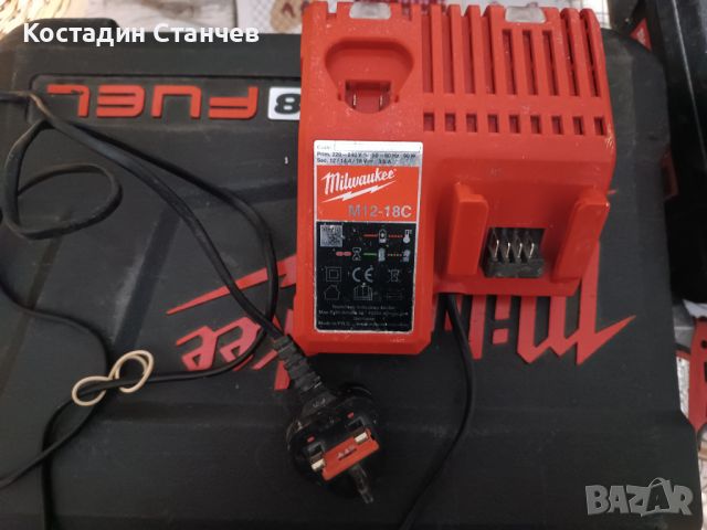 Винтоверт Milwaukee m18 BPDN с батерия и зарядно, снимка 3 - Винтоверти - 45368222