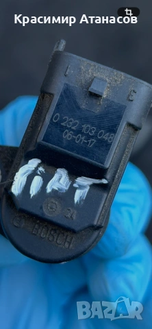 0232103048. Дачик разпределителен вал за Фиат Гранде пунто.  1.2 бензин. 2006-2011г, снимка 5 - Части - 53832628