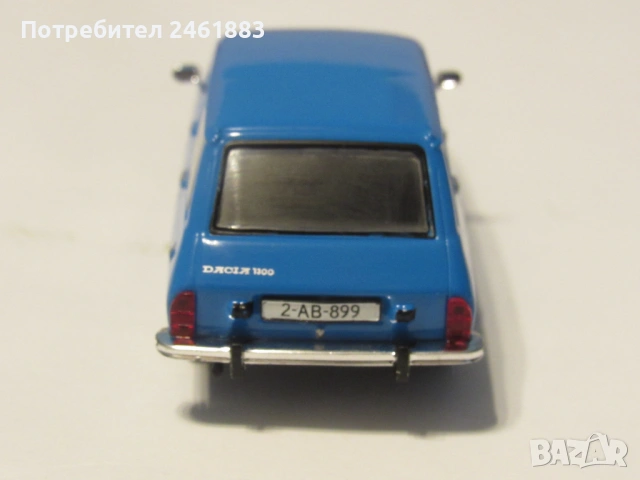 1/43 метална колекционерска количка DéAgostini Dacia 1300 break. Новa, снимка 3 - Колекции - 50994319