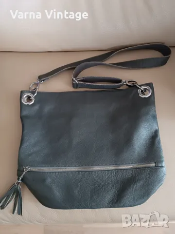 НАМАЛЕНИЕ!!! Голяма дамска чанта от естествена кожа, снимка 3 - Чанти - 49914491