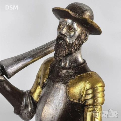 Декоративна Статуетка – Дон Кихот -Фигура, снимка 2 - Статуетки - 47888415