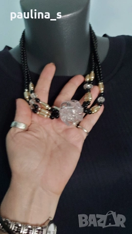 Шест различни броя / Колие тип чокър или гердан , снимка 15 - Колиета, медальони, синджири - 53529565