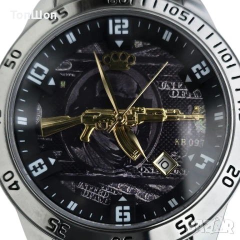 Часовник AK47 Dollar Exclusive, снимка 4 - Мъжки - 54083209