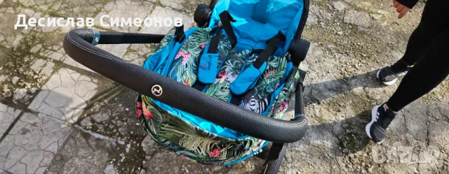 Cybex Priam III Nautical Blue, снимка 13 - Детски колички - 49567285