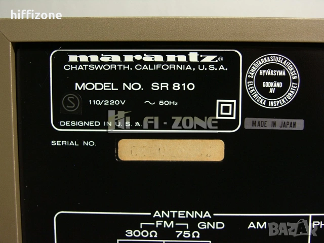 Ресивър  Marantz sr-810 /1 , снимка 9 - Ресийвъри, усилватели, смесителни пултове - 54053825