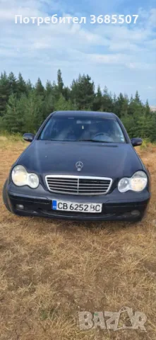 Mercedes-Benz C 180 1.8i 129kc с перфектна газова 10/100, 6 скорости, снимка 1 - Автомобили и джипове - 47228903