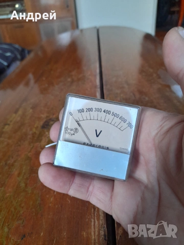 Стар система за измерване,волтметър Exoprecis, снимка 2 - Други ценни предмети - 53373865