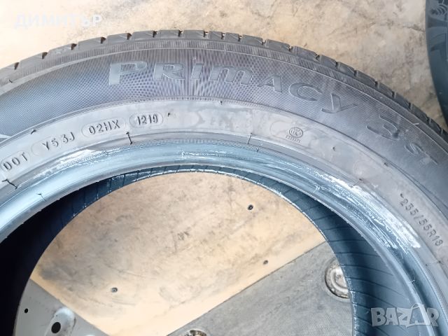 4бр.летни гуми Michelin 235 55 18 dot1219 цената е за брой!, снимка 6 - Гуми и джанти - 46143142