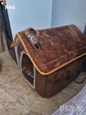 Къща - легло с мека възглавница за котки и кучета, за домашни любимци, снимка 12 - За котки - 49395476