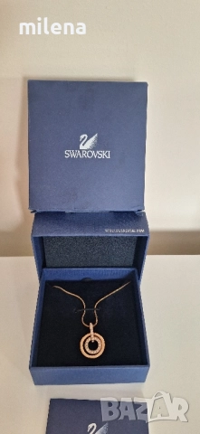 Swarovski ново оригинално колие, снимка 7 - Колиета, медальони, синджири - 51713714