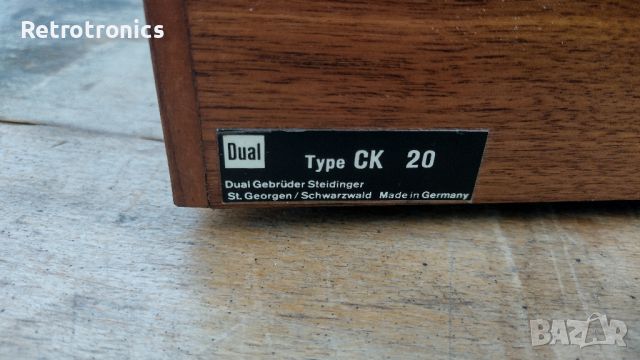 Dual 1219 type CK20, снимка 18 - Грамофони - 46580187